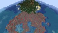 A mushroom and taiga biome (Image via progameguide)